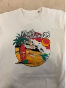 DTG tisk: bela majice, dogodek Bunny