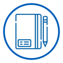 Notizbüchern und Schreibblöcken