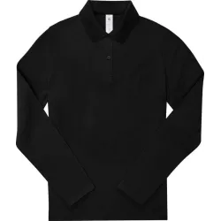 B&C | My Polo 210 LSL /women | Schweres Damen Piqué Polo langarm