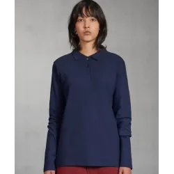 B&C | ID.001 LSL /women | Ladies' Piqué Polo long-sleeve