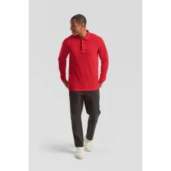 F.O.L. | Premium Polo LSL | piqué polo majica z dolgimi rokavi