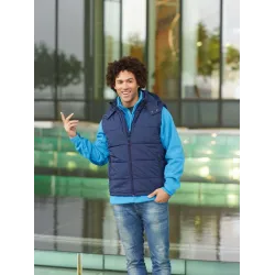 James &amp; Nicholson | JN 1004 | Men's Hooded Padded Vest