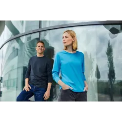James & Nicholson | JN 1804 | Men's Workwear Stretch T-Shirt long-sleeve - Solid
