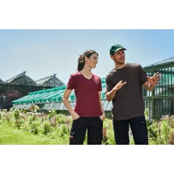 James & Nicholson | JN 1807 | Ladies' Organic Workwear T-Shirt - Solid