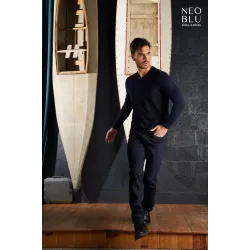 NEOBLU | Sullivan Men | Men's V-Neck Pullover