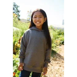 Neutral | O13101 | Kids Organic Hooded Sweater