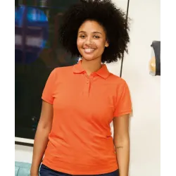 Neutral | O22980 | Ladies' Organic Piqué Polo
