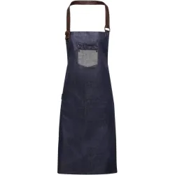 Premier | PR136 | Denim Latzschürze