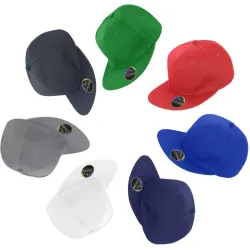 Result Headwear | RC083X | 6 Panel Flat Peak Kappe