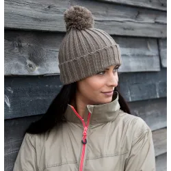 Result Winter Essentials | R369X | Strickmütze mit Pompon