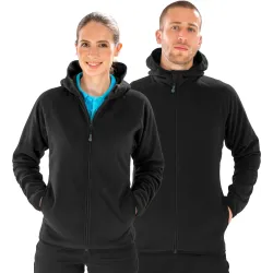 Result Recycled | R906X | Microfleece Hooded Jacket
