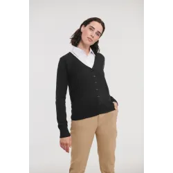 Russell | 715F | Ladies' V-Neck Knitted Jacket