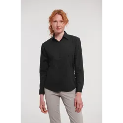 Russell | 934F | Popeline Bluse langarm