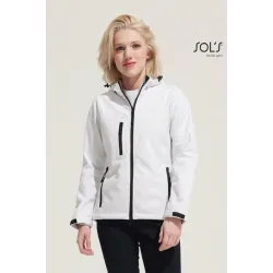 SOL'S | Replay Women | Ladies' Hooded 3-Layer Softshell Jacket
