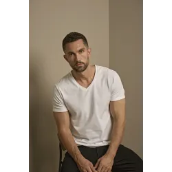 Tee Jays | 401 | moška elastična majica z v-izrezom