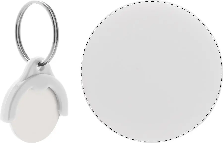 Free printing - UV LED printing – Coin - front side