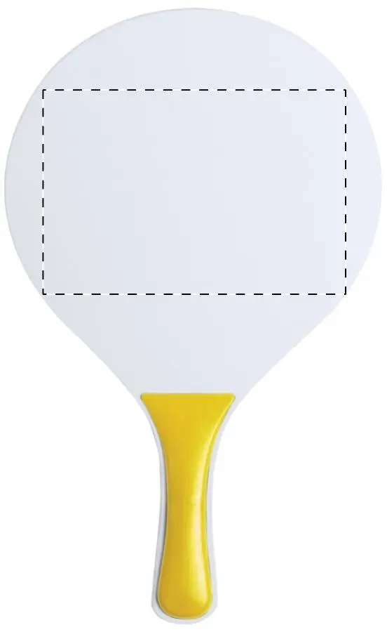Screen printing – Racket 2 - back side