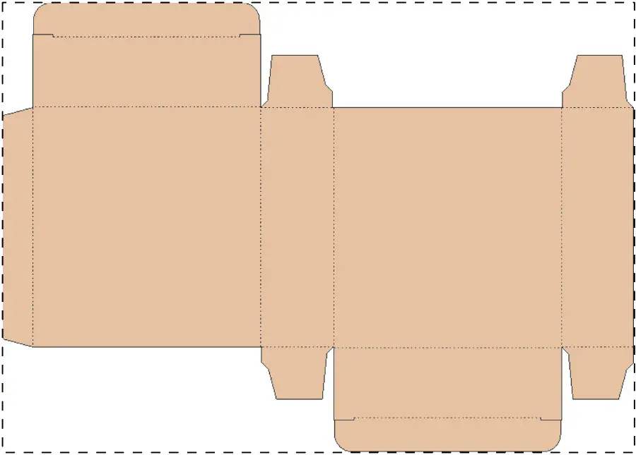 Kraft paperboard box – Custom kraft paperboard box