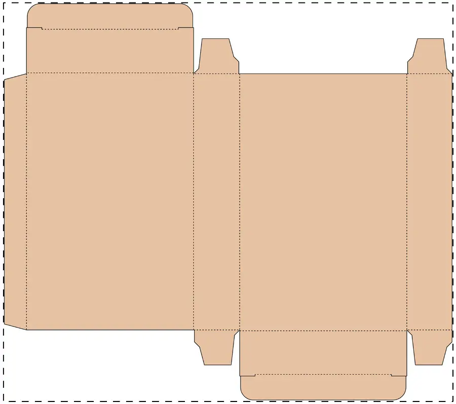 Kraft paperboard box – Custom kraft paperboard box