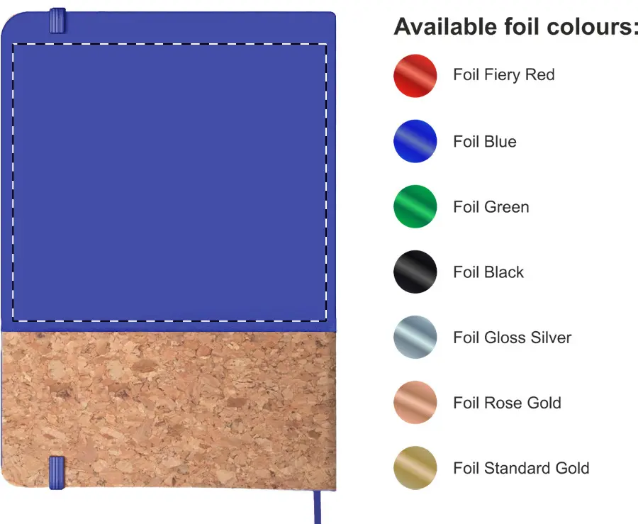Foil debossing – Back side – foil debossing