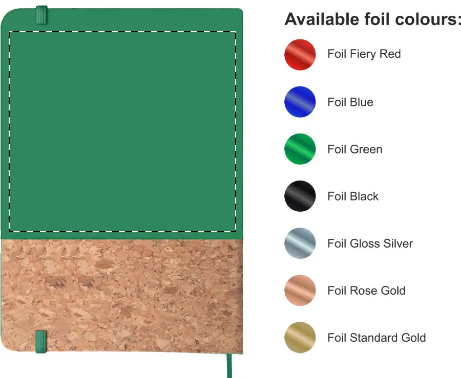 Foil debossing – Back side – foil debossing