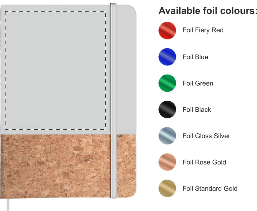 Foil debossing – Front side – foil debossing