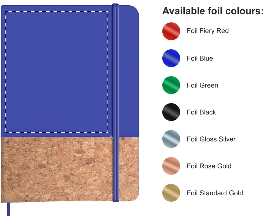 Foil debossing – Front side – foil debossing