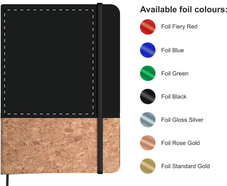 Foil debossing – Front side – foil debossing