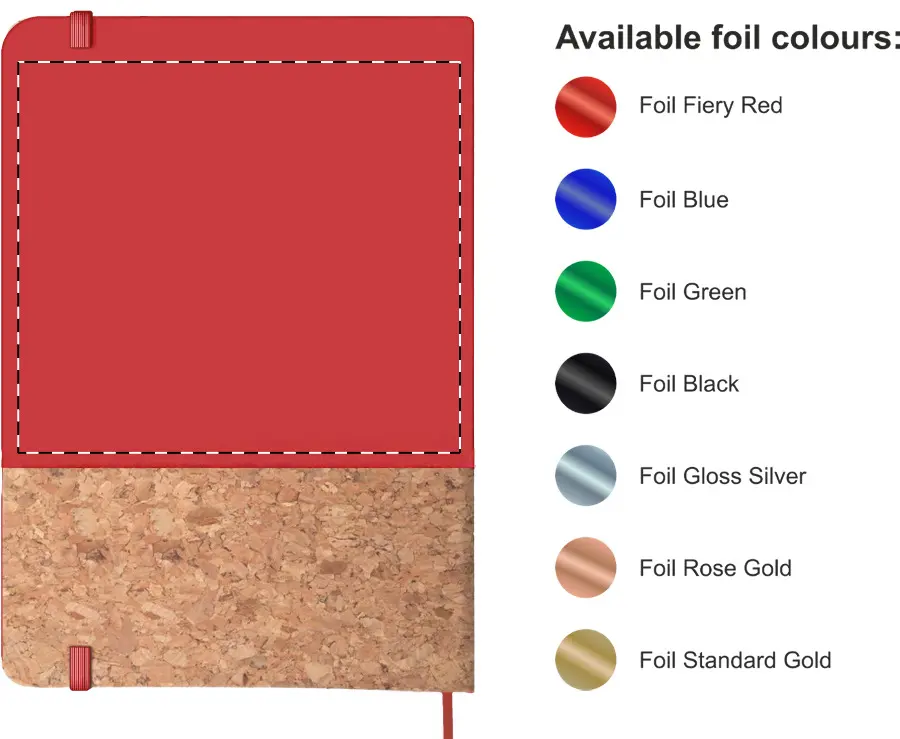 Foil debossing – Back side – foil debossing