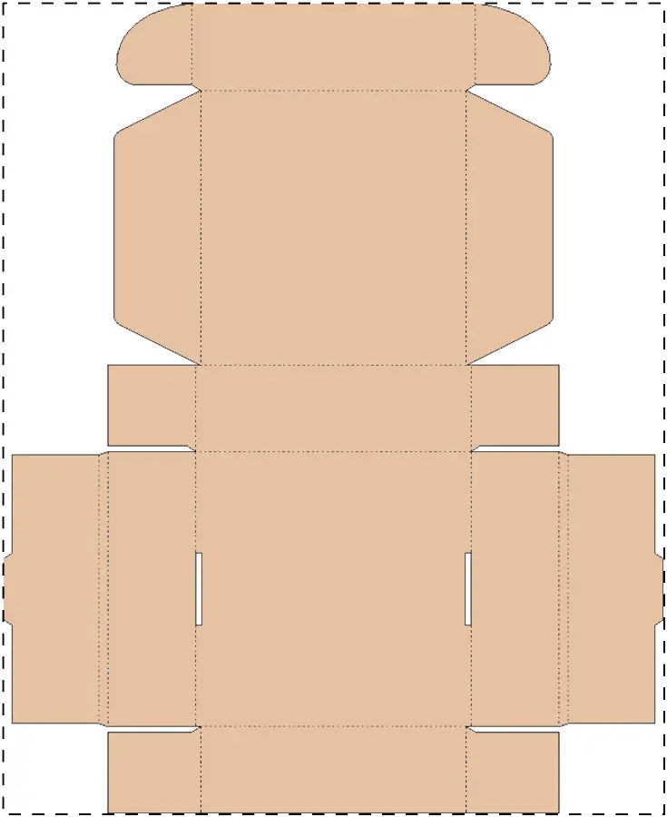 Kraft paperboard box – Custom kraft paperboard box