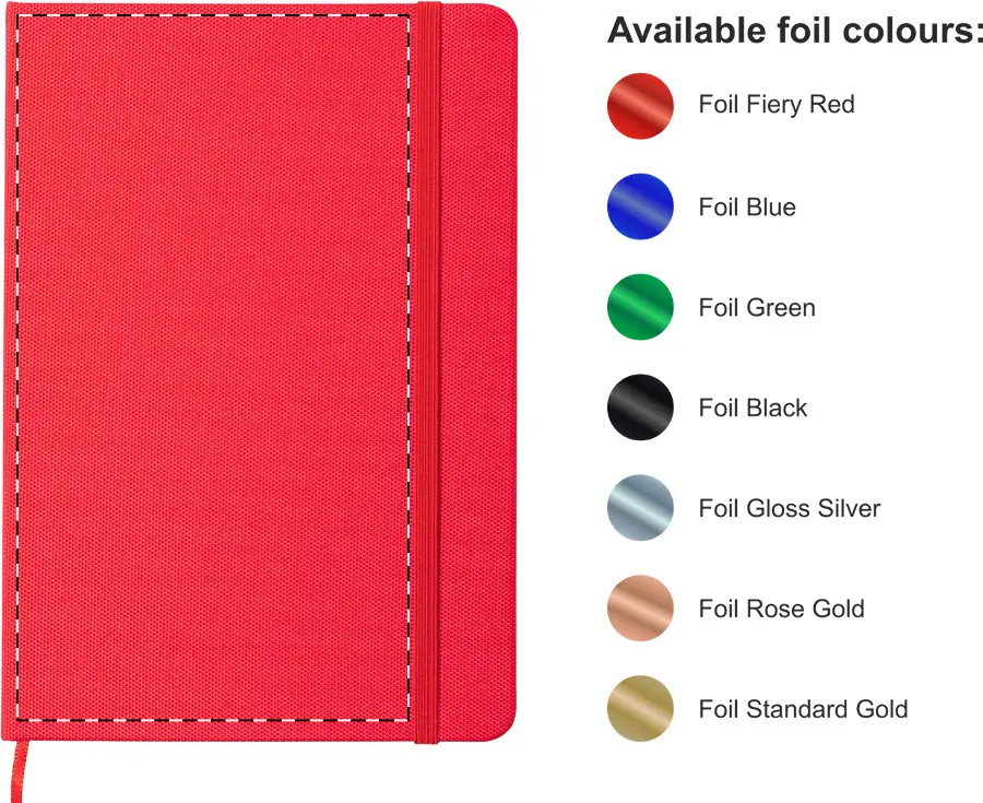 Foil debossing – Front side – foil debossing