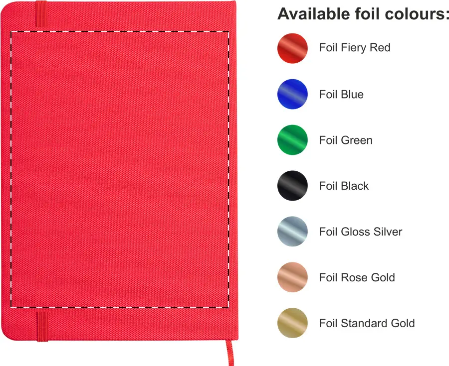 Foil debossing – Back side – foil debossing