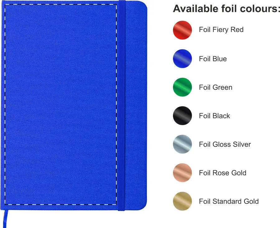 Foil debossing – Front side – foil debossing
