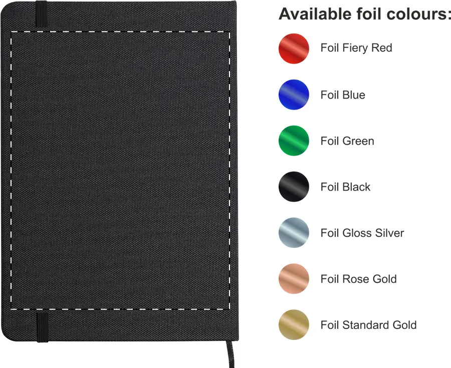 Foil debossing – Back side – foil debossing