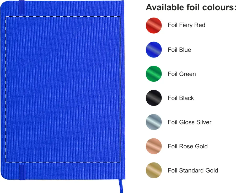 Foil debossing – Back side – foil debossing