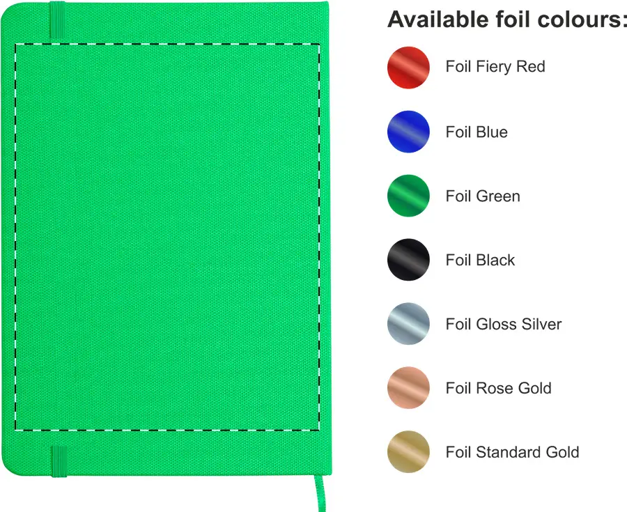 Foil debossing – Back side – foil debossing