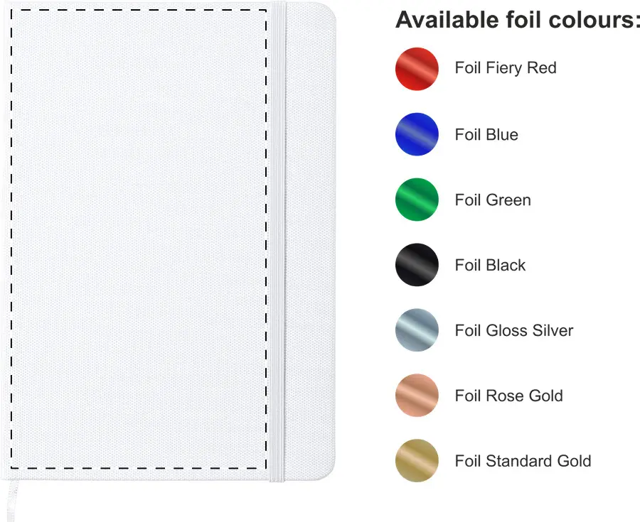 Foil debossing – Front side – foil debossing