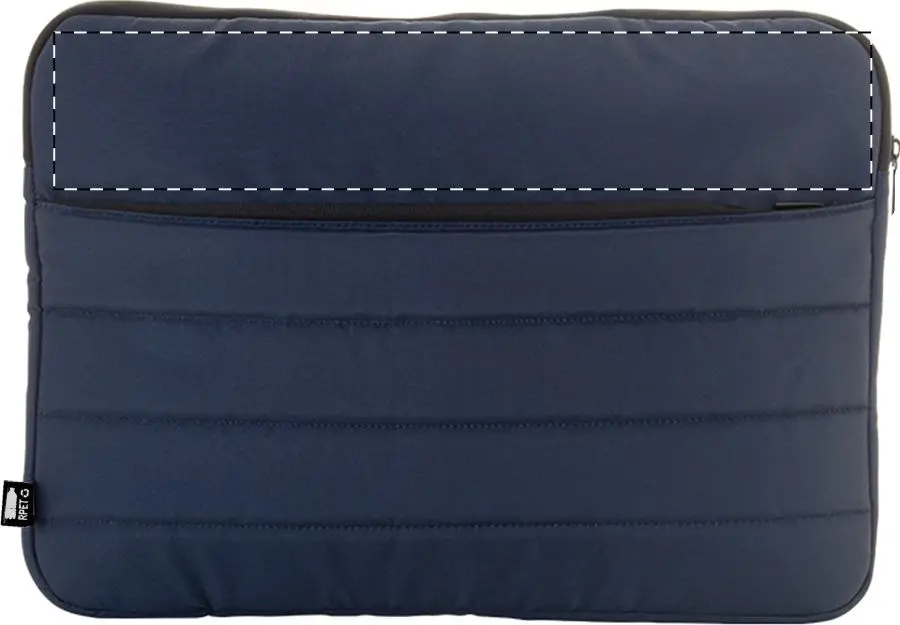 Digitaltransfer – Back side - above zip