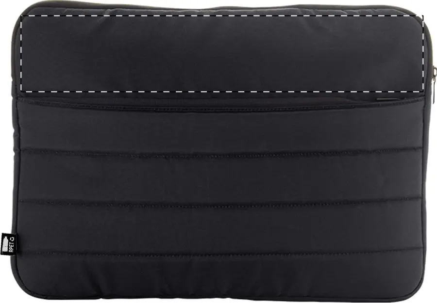 Digitaltransfer – Back side - above zip