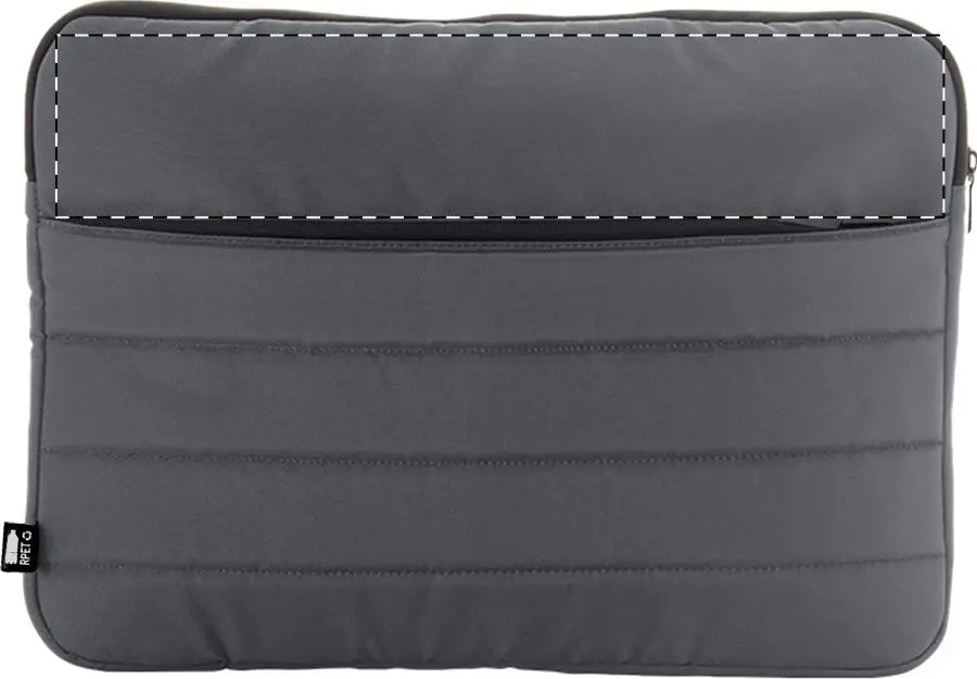 Digitaltransfer – Back side - above zip