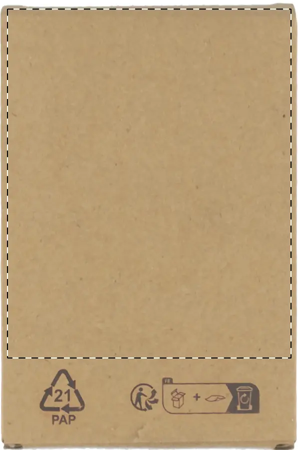 Inkjet overprinting – Back side