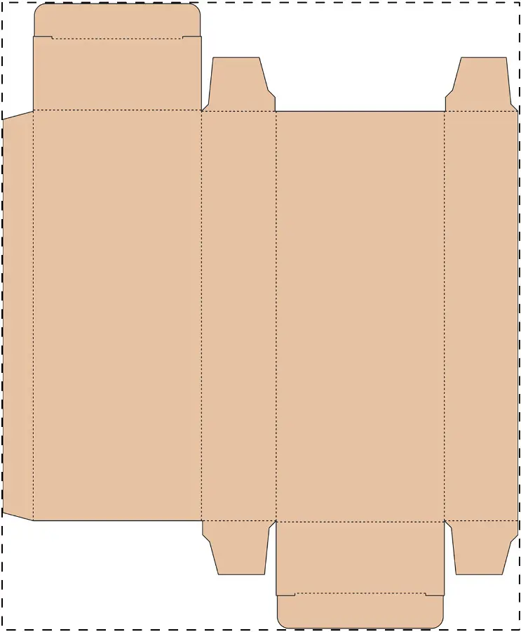 Kraft paperboard box – Custom kraft paperboard box