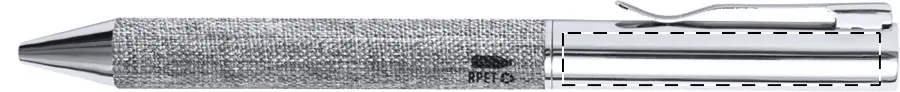 Engraving – Ballpoint pen below clip - right handed