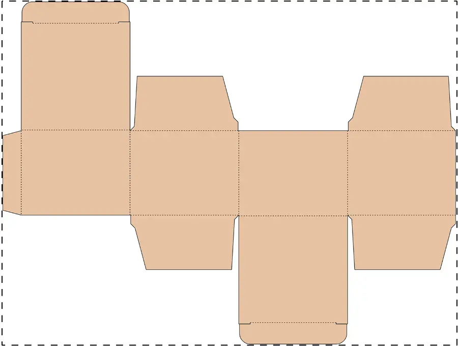 Kraft paperboard box – Custom kraft paperboard box