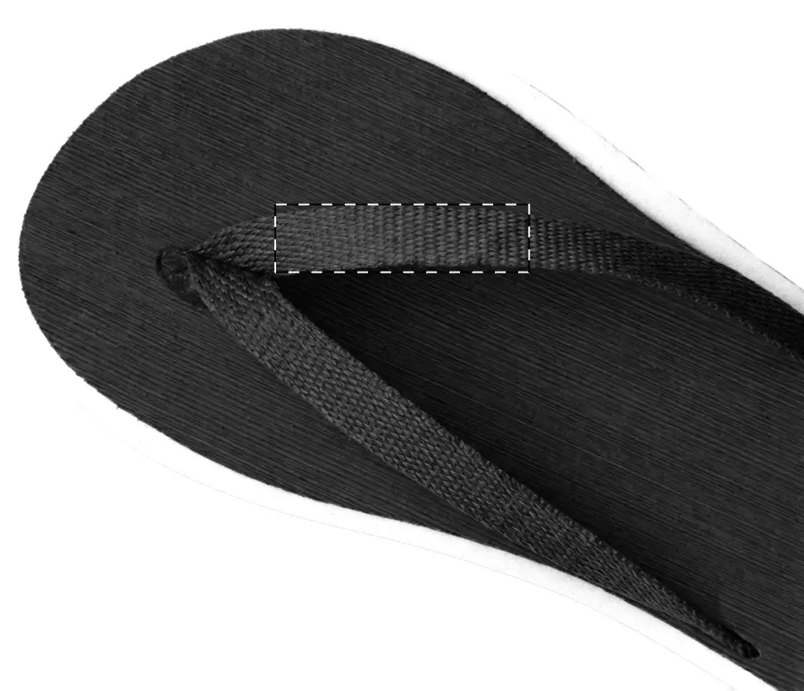 Digital transfer – Right slipper - right strap