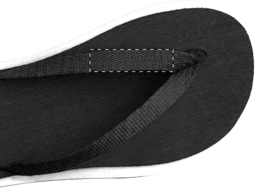 Digital transfer – Right slipper - left strap