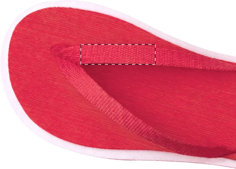 Digital transfer – Left slipper - right strap