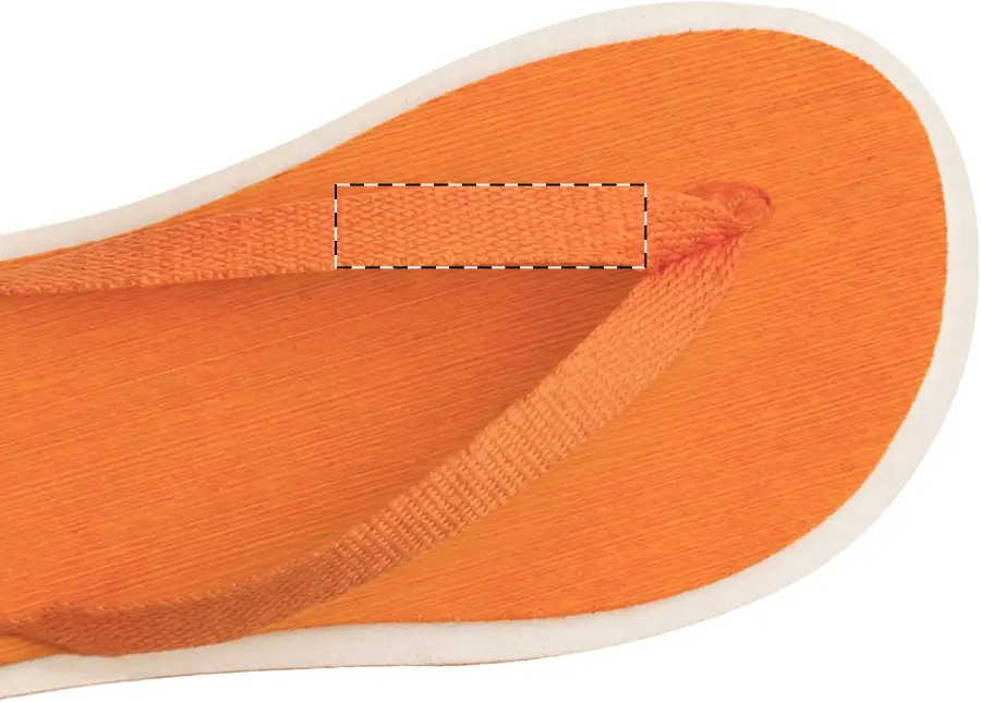 Digital transfer – Right slipper - left strap