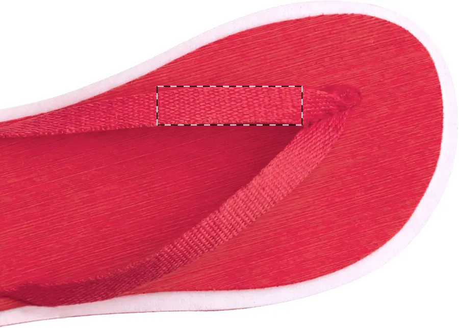 Digital transfer – Right slipper - left strap