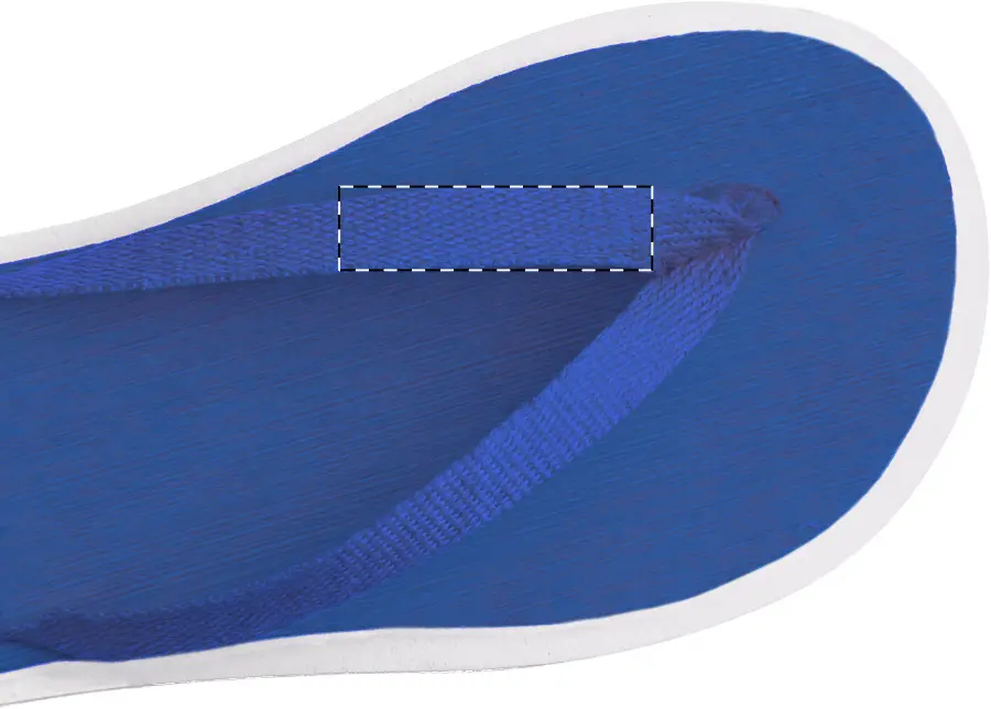 Digital transfer – Right slipper - left strap